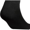 imageadidas Mens Athletic Cushioned 6Pack Crew Cushioned Crew Socks with Arch Compression for a Secure FitBlackAluminum 2