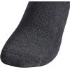 imageadidas Mens Athletic Cushioned 6Pack Crew Cushioned Crew Socks with Arch Compression for a Secure FitBlackOnix Grey