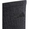 imageadidas Mens Athletic Cushioned 6Pack Crew Cushioned Crew Socks with Arch Compression for a Secure FitBlackOnix Grey