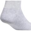 imageadidas Mens Athletic Cushioned 6Pack Crew Cushioned Crew Socks with Arch Compression for a Secure FitCool Light HeatherBlackBetter ScarletGraphic