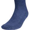 imageadidas Mens Athletic Cushioned 6Pack Crew Cushioned Crew Socks with Arch Compression for a Secure FitTech Indigo BlueGreyCollegiate Navy