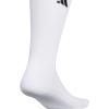imageadidas Mens Athletic Cushioned 6Pack Crew Cushioned Crew Socks with Arch Compression for a Secure FitWhiteAlumina BeigeCarbon Grey