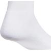 imageadidas Mens Athletic Cushioned 6Pack Crew Cushioned Crew Socks with Arch Compression for a Secure FitWhiteBlackGraphic