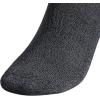 imageadidas Mens Athletic Cushioned Low Cut Socks with Arch Compression for a Secure Fit 6PairBlackOnix Grey