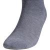 imageadidas Mens Athletic Cushioned Low Cut Socks with Arch Compression for a Secure Fit 6PairHeather GreyBlack