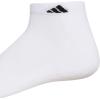 imageadidas Mens Athletic Cushioned Low Cut Socks with Arch Compression for a Secure Fit 6PairWhiteAlumina BeigeCarbon Grey