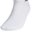 imageadidas Mens Athletic Cushioned Low Cut Socks with Arch Compression for a Secure Fit 6PairWhiteBlack