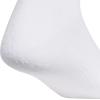 imageadidas Mens Athletic Cushioned Low Cut Socks with Arch Compression for a Secure Fit 6PairWhiteWonder BeigeAlumina Beige