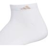 imageadidas Mens Athletic Cushioned Low Cut Socks with Arch Compression for a Secure Fit 6PairWhiteWonder BeigeAlumina Beige