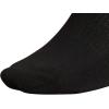 imageadidas Mens Athletic Cushioned Socks 6Pack No Show with Arch SupportBlackAluminum 2