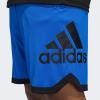 imageadidas Mens Badge of Sport ShortsBlueWhite