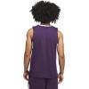 imageadidas Mens Basketball Legends 3Stripes Tank TopAurora PlumWhite