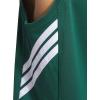 imageadidas Mens Basketball Legends 3Stripes Tank TopTeam Dark GreenWhite