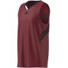 imageadidas Mens Basketball Legends 3Stripes Tank TopTeam Power RedBlack
