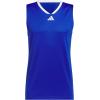imageadidas Mens Basketball Legends 3Stripes Tank TopTeam Royal BlueWhite
