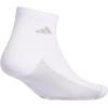 imageadidas Mens Climacool Superlite Quarter Socks 3 PackWhiteLight Onix GreyClear Onix Grey