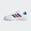 imageadidas Mens Courtblock SneakersWhiteWhiteBetter Scarlet