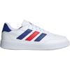 imageadidas Mens Courtblock SneakersWhiteWhiteBetter Scarlet