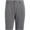 imageadidas Mens Crosshatch Golf ShortsBlackWhite