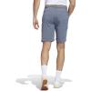 imageadidas Mens Crosshatch Golf ShortsCrew NavyWhite