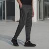 imageadidas Mens Essentials 3Stripes Tricot Jogger PantsDark Grey HeatherBlack