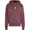 imageadidas Mens Essentials Feel Cozy Fleece HoodieAurora RubyWhite