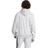 imageadidas Mens Essentials Feel Cozy Fleece HoodieLight Grey HeatherBlack