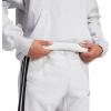 imageadidas Mens Essentials Feel Cozy Fleece HoodieLight Grey HeatherBlack