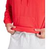 imageadidas Mens Essentials Feel Cozy Fleece HoodiePure RubyBlack