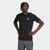 imageadidas Mens Essentials Feel Ready Training TShirtBlackWhite