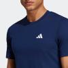 imageadidas Mens Essentials Feel Ready Training TShirtDark BlueWhite
