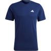 imageadidas Mens Essentials Feel Ready Training TShirtDark BlueWhite