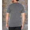 imageadidas Mens Essentials Feel Ready Training TShirtDark Grey HeatherWhiteBlack