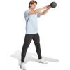 imageadidas Mens Essentials Feel Ready Training TShirtGlow BlueBlack
