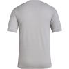 imageadidas Mens Essentials Feel Ready Training TShirtMedium Grey HeatherWhiteBlack