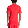imageadidas Mens Essentials Feel Ready Training TShirtPure RubyBlack