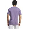 imageadidas Mens Essentials Feel Ready Training TShirtShadow VioletBlack