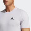 imageadidas Mens Essentials Feel Ready Training TShirtSilver DawnBlack