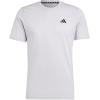 imageadidas Mens Essentials Feel Ready Training TShirtSilver DawnBlack