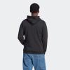imageadidas Mens Essentials Fleece 3 Stripes Hoodie Training Athletic Outerwear Casual  GreyBlack