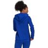 imageadidas Mens Essentials Fleece 3 Stripes Hoodie Training Athletic Outerwear Casual  GreyBold BlueWhite