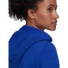 imageadidas Mens Essentials Fleece 3 Stripes Hoodie Training Athletic Outerwear Casual  GreyBold BlueWhite