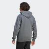 imageadidas Mens Essentials Fleece 3 Stripes Hoodie Training Athletic Outerwear Casual  GreyDark Grey Heather