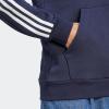 imageadidas Mens Essentials Fleece 3 Stripes Hoodie Training Athletic Outerwear Casual  GreyInk