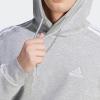 imageadidas Mens Essentials Fleece 3 Stripes Hoodie Training Athletic Outerwear Casual  GreyMedium Grey Heather