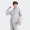 imageadidas Mens Essentials Fleece 3 Stripes Hoodie Training Athletic Outerwear Casual  GreyMedium Grey Heather