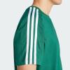 imageadidas Mens Essentials Single Jersey 3Stripes TShirtCollegiate GreenGreen