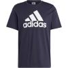 imageadidas Mens Essentials Single Jersey 3Stripes TShirtLegend InkWhite