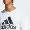 imageadidas Mens Essentials Single Jersey 3Stripes TShirtWhite