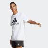 imageadidas Mens Essentials Single Jersey 3Stripes TShirtWhite